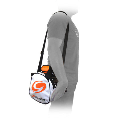 Genesis® Sport™ Add-On Bowling Ball Bag (White - on Shoulder)