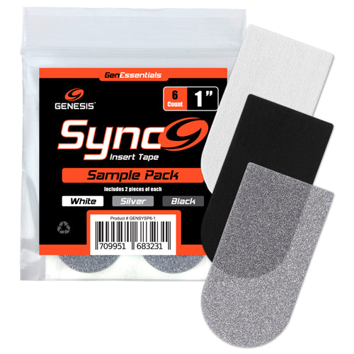 Genesis Sync™ Sample Pack 1" - Bowling Insert Tape (6 ct)