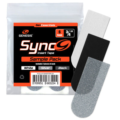 Genesis Sync™ Sample Pack 3/4" - Bowling Insert Tape (6 ct)