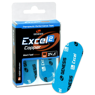Genesis® Excel™ Copper 2 - Therapeutic Protection Tape (Med-Fast Release)