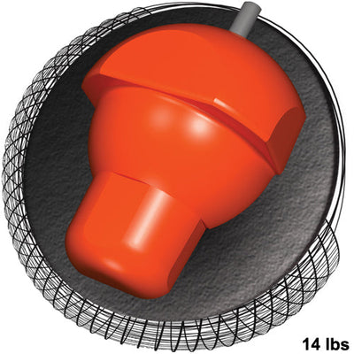 Hammer Black Pearl Urethane - LED 3-piece Core (14 lbs)