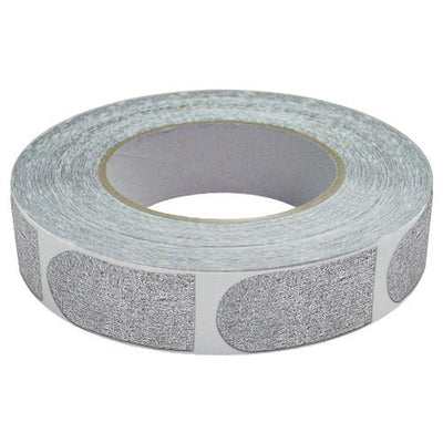 Mongoose Real Bowlers Tape Silver - Textured Bowling Insert Tape (1" - 500 ct Roll)