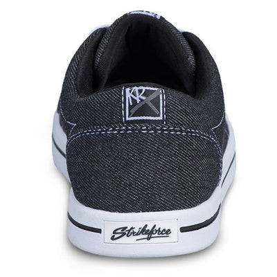 KR Strikeforce Laguna Black Denim - Women's Casual Bowling Shoes (Heel)