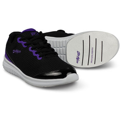 KR Strikeforce Glitz - Women's Athletic Bowling Shoes (Black / Purple - Pair)