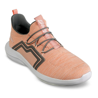 KR Strikeforce Milan - Women's Athletic Bowling Shoes (Coral / Grey)