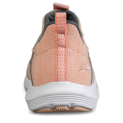 KR Strikeforce Milan - Women's Athletic Bowling Shoes (Coral / Grey - Heel)
