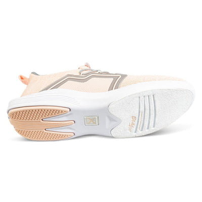 KR Strikeforce Milan - Women's Athletic Bowling Shoes (Coral / Grey - Sole)