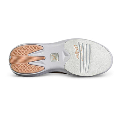 KR Strikeforce Milan - Women's Athletic Bowling Shoes (Coral / Grey - Slide Sole)