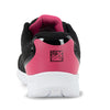 KR Strikeforce Glitz - Women's Athletic Bowling Shoes (Black / Magenta - Heel)