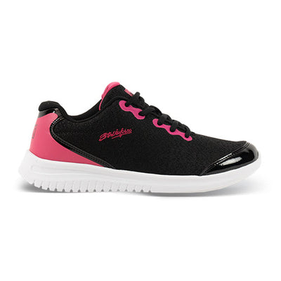 KR Strikeforce Glitz - Women's Athletic Bowling Shoes (Black / Magenta - Side)