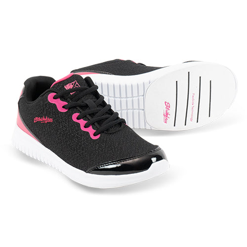 KR Strikeforce Glitz - Women's Athletic Bowling Shoes (Black / Magenta)