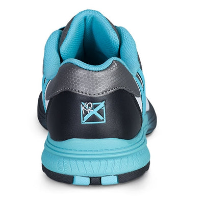 KR Strikeforce Starr - Women's Advanced Bowling Shoes (White / Black / Teal - Heel)