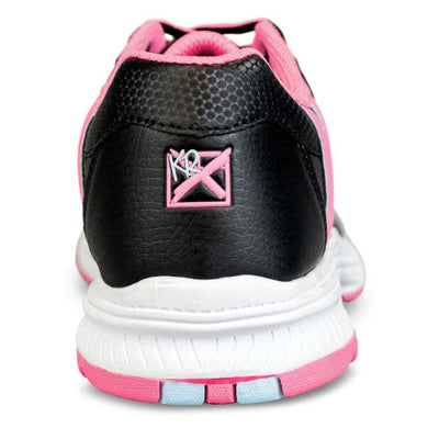 KR Strikeforce Starr - Women's Advanced Bowling Shoes (Black / Pink / Blue - Heel)