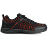 KR Strikeforce Flyer Mesh Lite - Men's Casual Bowling Shoes (Black / Cardinal - Side)