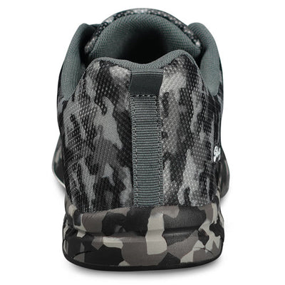 KR Strikeforce Aviator - Men's Athletic Bowling Shoes (Grey Camo - Heel)