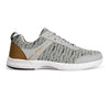 KR Strikeforce Flyer Mesh Lite - Men's Casual Bowling Shoes (Grey / Tan - Side)