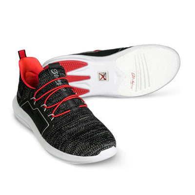 KR Strikeforce Patriot - Men's Athletic Bowling Shoes (Black / Red - Pair)