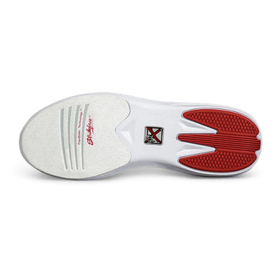 KR Strikeforce Patriot - Men's Athletic Bowling Shoes (Black / Red - Slide Sole Left)