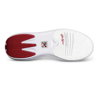 KR Strikeforce Patriot - Men's Athletic Bowling Shoes (Black / Red - Slide Sole Right)
