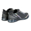 KR Strikeforce TPC Hype - Unisex Performance Bowling Shoes (Black / Iridescent - Pair Back)