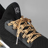 KR Strikeforce TPC Alpha - Unisex Performance Bowling Shoes (Black / Gold - Detail)