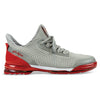 KR Strikeforce TPC Alpha - Unisex Performance Bowling Shoes (Grey / Red - Side)