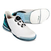 KR Strikeforce TPC Hype - Unisex Performance Bowling Shoes (White / Black / Sky)