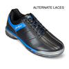 KR Strikeforce TPU Revival - Men's Performance Bowling Shoes (Black / Royal - Alternate Laces)