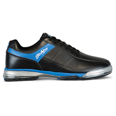 KR Strikeforce TPU Revival - Men's Performance Bowling Shoes (Black / Royal - Side)