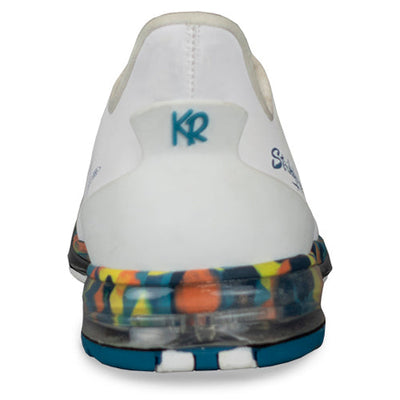 KR Strikeforce TPC Fiesta - Unisex Performance Bowling Shoes (Ghost - Heel)