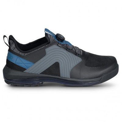 KR Strikeforce Maverick FT - Men's Performance Bowling Shoes (Black / Cobalt - Side)