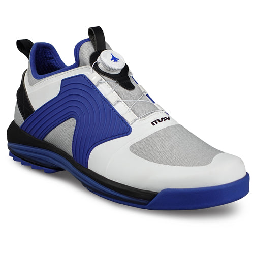 KR Strikeforce Maverick FT - Men's Performance Bowling Shoes (White / Blue / Black)