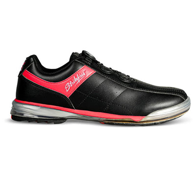 KR Strikeforce TPU Revival - Men's Performance Bowling Shoes (Black / Red - Side)