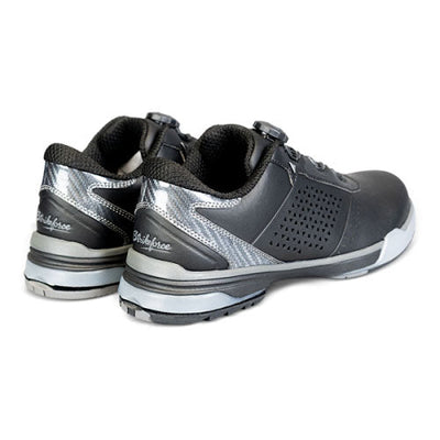 KR Strikeforce Charge FT - Men's Performance Bowling Shoes (Black - Pair Back)