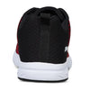 KR Strikeforce Aviator - Men's Athletic Bowling Shoes (Black / Red - Heel)