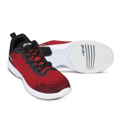 KR Strikeforce Aviator - Men's Athletic Bowling Shoes (Black / Red - Pair)