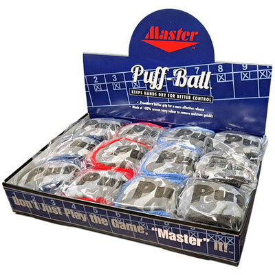 Master Camo Puff Ball - Bowling Grip Ball (Dozen)