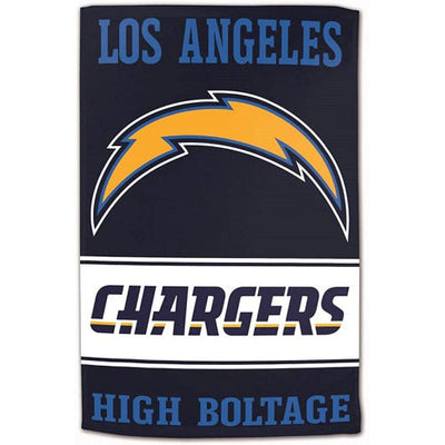 Master NFL Licensed Cotton Bowling Towel - Los Angeles Chargers