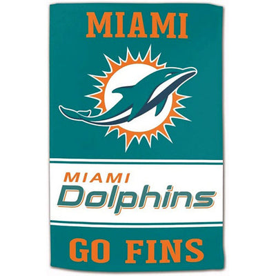 Master NFL Licensed Cotton Bowling Towel - Miani Dolphins