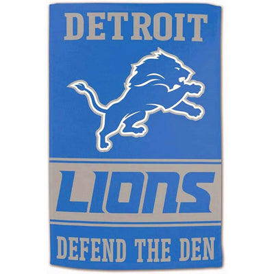 Master NFL Licensed Cotton Bowling Towel - Detroit Lions