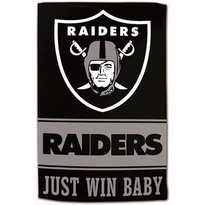 Master NFL Licensed Cotton Bowling Towel - Las Vegas Raiders
