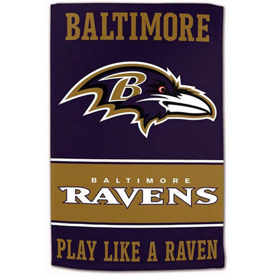Master NFL Licensed Cotton Bowling Towel - Baltimore Ravens