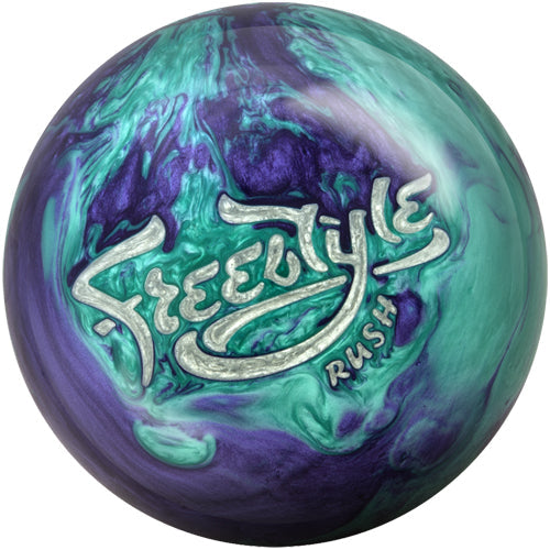 MOTIV Freestyle Rushフリースタイルラッシュ ボウリングボール Motiv Freestyle Rush - Turquoise / Purple - BowlAmazon.com