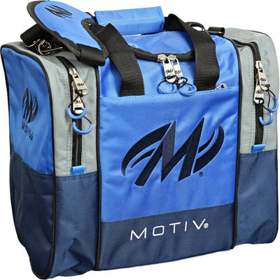 Motiv Shock - 1 Ball Tote Bowling Bag (Cobalt Blue)