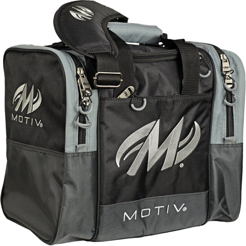 Motiv Shock - 1 Ball Tote Bowling Bag (Covert Black)