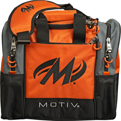 Motiv Shock - 1 Ball Tote Bowling Bag (Tangerine)