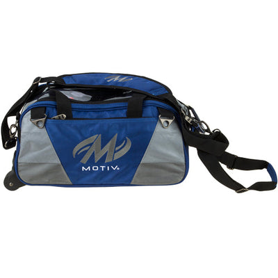 Motiv Ballistix - 2 Ball Tote Roller Bowling Bag (Blue)