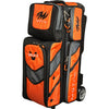 Motiv Vault Triple - 3 Ball Roller Bowling Bag (Tangerine)