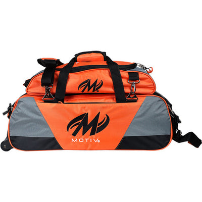 Motiv Ballistix - ﻿Add-On Bowling Shoe Bag (Tangerine - on 3 Ball Tote Roller)