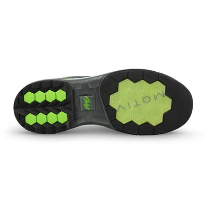Motiv Propel (White / Carbon / Lime) - Men's Performance Bowling Shoes (Traction Sole)
